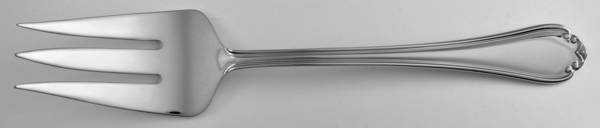 Millbury-Chelsea Muse (Stainless) Medium Solid Cold Meat Serving Fork