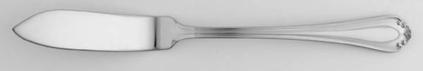 Millbury-Chelsea Muse (Stainless) Flat Handle Master Butter Knife