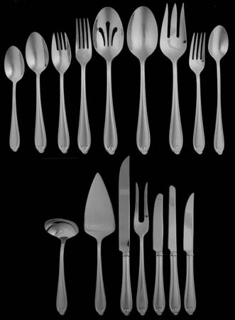 Hartleigh (Stainless) 104 Piece Set