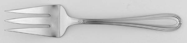 Ashbridge (Stainless) Medium Solid Cold Meat Serving Fork