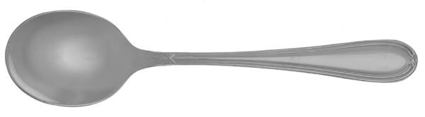Ashbridge (Stainless) Round Bowl Soup Spoon (Gumbo)