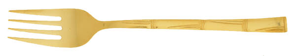 Bamboo (Gold Electroplate) Individual Salad Fork