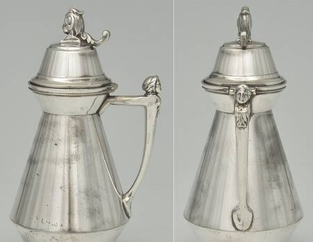 Silverplate Hollowware Silverplate Hot Milk Pitcher