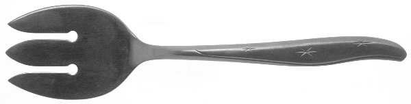 Citation (Stainless) Medium Solid Cold Meat Serving Fork