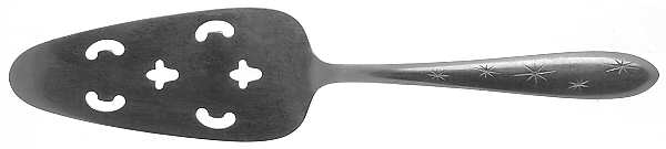 MCF1 (Stainless) Pierced All Stainless Pie Server