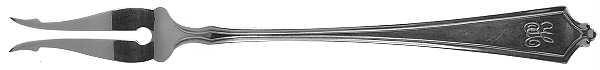 Abraham Lincoln (Sterling, 1910) Old Style Pickle Fork