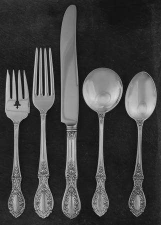 American Beauty (Sterling, 1935) 5 Piece Place Size Setting