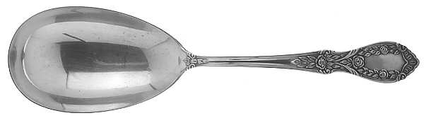 American Beauty (Sterling, 1935) Solid Salad Serving Spoon