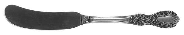 American Beauty (Sterling, 1935) Flat Handle Butter Spreader