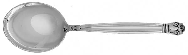 Copenhagen (Sterling, 1936, No Monograms) Straight Handle Baby Spoon