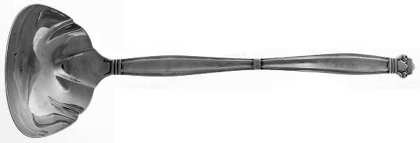 Copenhagen (Sterling, 1936, No Monograms) Small Solid Soup Ladle