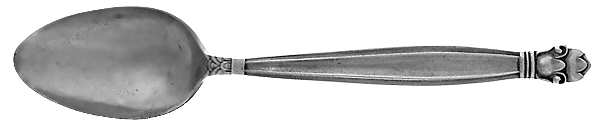 Copenhagen (Sterling, 1936, No Monograms) Youth Spoon by Manchester