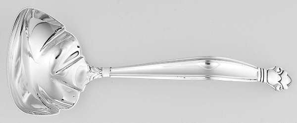 Copenhagen (Sterling, 1936, No Monograms) Solid Gravy Ladle by Manchester