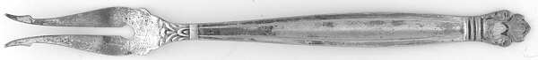 Copenhagen (Sterling, 1936, No Monograms) Olive Fork
