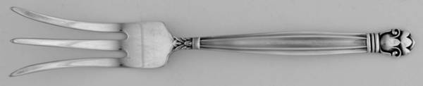 Copenhagen (Sterling, 1936, No Monograms) Lemon Fork