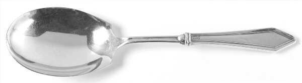 Dixie (Sterling, 1910-1932) Casserole Spoon with Smooth Silverplate Bowl