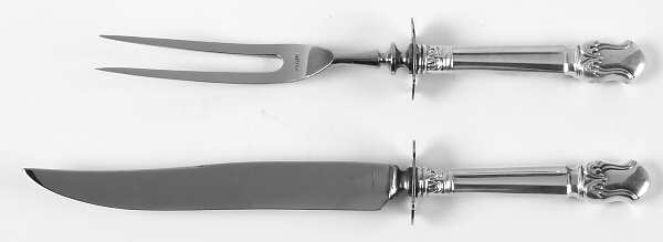 Duke of Windsor (Sterling, 1937) Small Stainless Blade 2-Piece Steak Carving Set