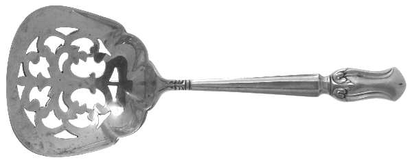 Duke of Windsor (Sterling, 1937) Small Pierced Nut Serving Spoon