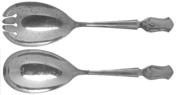 Duke of Windsor (Sterling, 1937) (2 Pc) Solid Salad Set