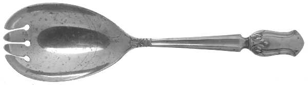 Duke of Windsor (Sterling, 1937) Solid Salad Serving Fork