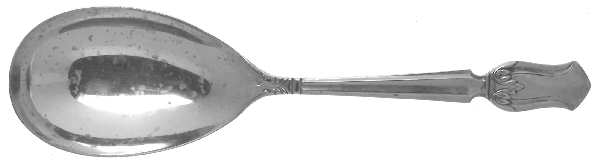 Duke of Windsor (Sterling, 1937) Solid Salad Serving Spoon