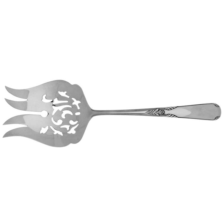 Fleetwood (Sterling, 1910) Small Solid Fish Serving Fork by Manchester