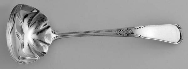 Fleetwood (Sterling, 1910) Solid Piece Cream Ladle by Manchester