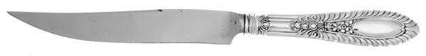 Gadroonette (Sterling, 1938, No Monograms) Steak Knife Individual Hollow, No Serrate HC