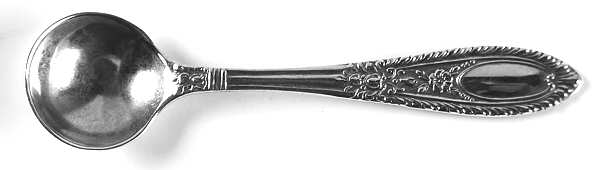 Gadroonette (Sterling, 1938, No Monograms) Individual Salt Spoon