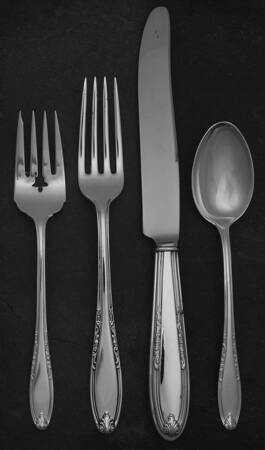 Leonore (Sterling, 1939) 4 Piece Place Size Setting by Manchester