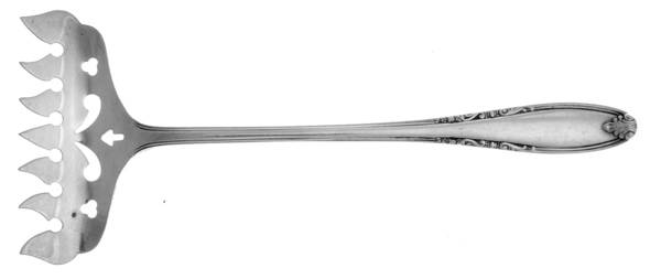 Leonore (Sterling, 1939) Large Solid Tined Sardine Serving Fork