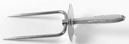 Leonore (Sterling, 1939) Large Joint/Roast Holder Fork