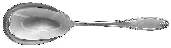 Leonore (Sterling, 1939) Solid Salad Serving Spoon