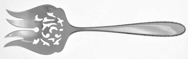 Manchester (Sterling, 1932, No Monograms) Small Solid Fish Serving Fork