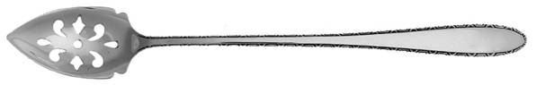 Manchester (Sterling, 1932, No Monograms) Pierced Bowl Long Handle Olive Spoon