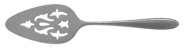Manchester (Sterling, 1932, No Monograms) Solid Pierced Cheese Server