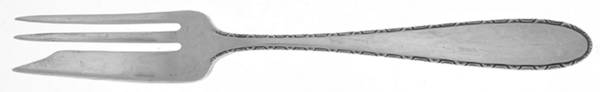 Manchester (Sterling, 1932, No Monograms) Pastry Fork