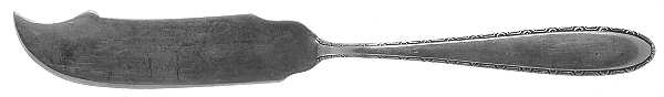 Manchester (Sterling, 1932, No Monograms) Flat Handle Master Butter Knife by Manchester