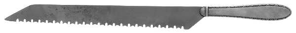 Manchester (Sterling, 1932, No Monograms) Bread Knife with Stainless Blade
