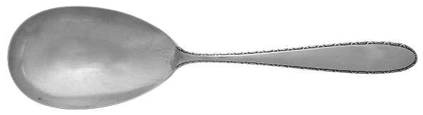 Manchester (Sterling, 1932, No Monograms) Solid Salad Serving Spoon