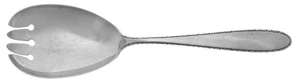 Manchester (Sterling, 1932, No Monograms) Solid Salad Serving Fork