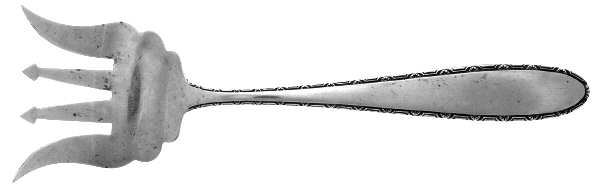 Manchester (Sterling, 1932, No Monograms) Small Chipped Beef Fork