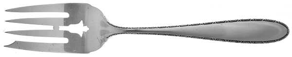 Medium Solid Cold Meat Serving Fork