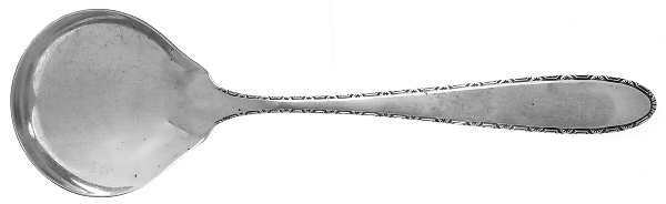 Manchester (Sterling, 1932, No Monograms) Large Jelly Spoon