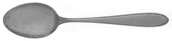 Manchester (Sterling, 1932, No Monograms) Dessert/Oval Soup Spoon