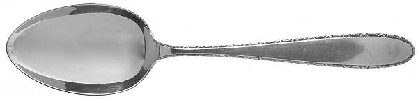 Manchester (Sterling, 1932, No Monograms) Tablespoon (Serving Spoon)