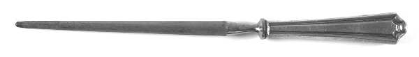 Mary Warren (Sterling, 1910-1932) Large Roast Steel Rod Knife Sharpener
