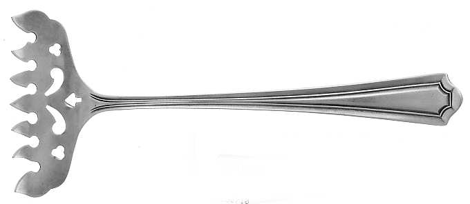 Mary Warren (Sterling, 1910-1932) Small Solid Tined Sardine Serving Fork