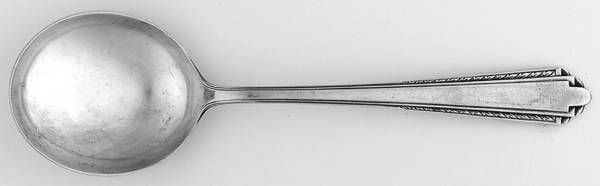 Park Avenue (Sterling, 1931, No Monograms) Large Round Bowl Soup Spoon (Bouillon)