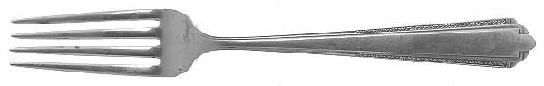 Park Avenue (Sterling, 1931, No Monograms) Fork
